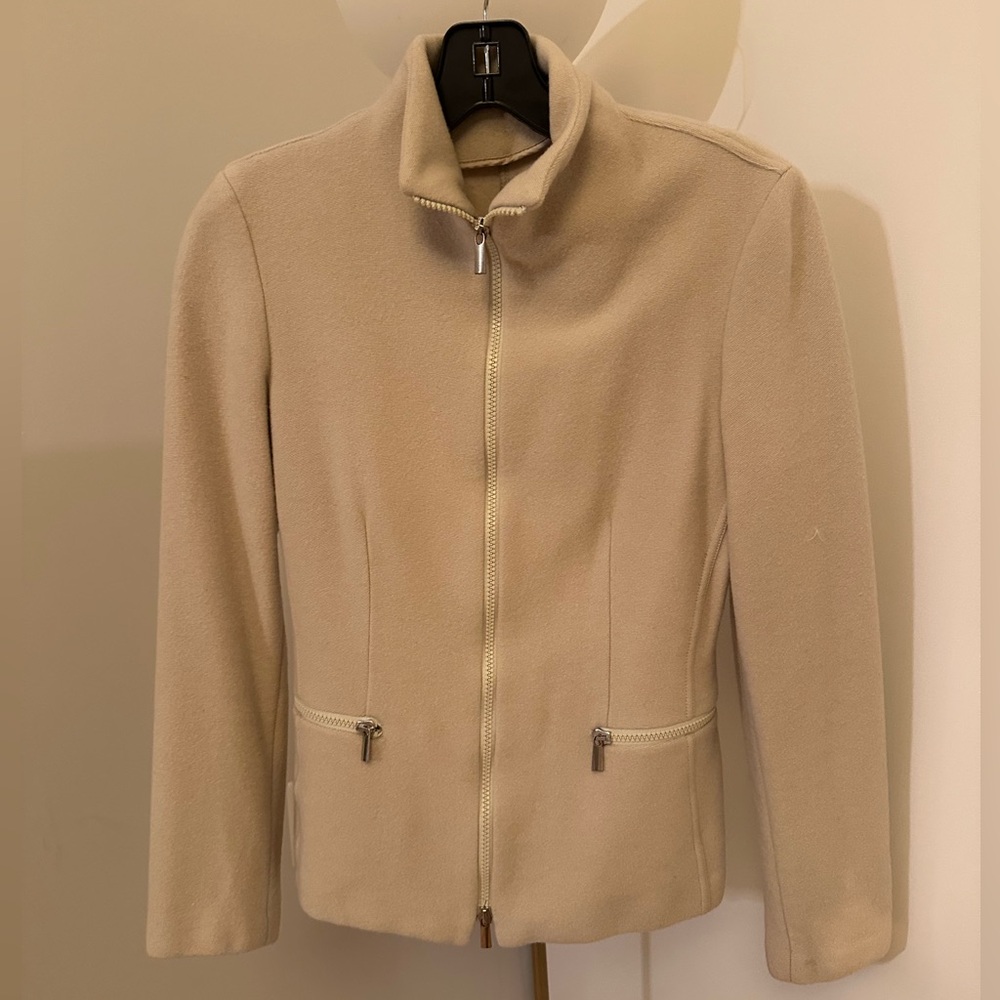 GIORGIO ARMANI CREAM JACKET